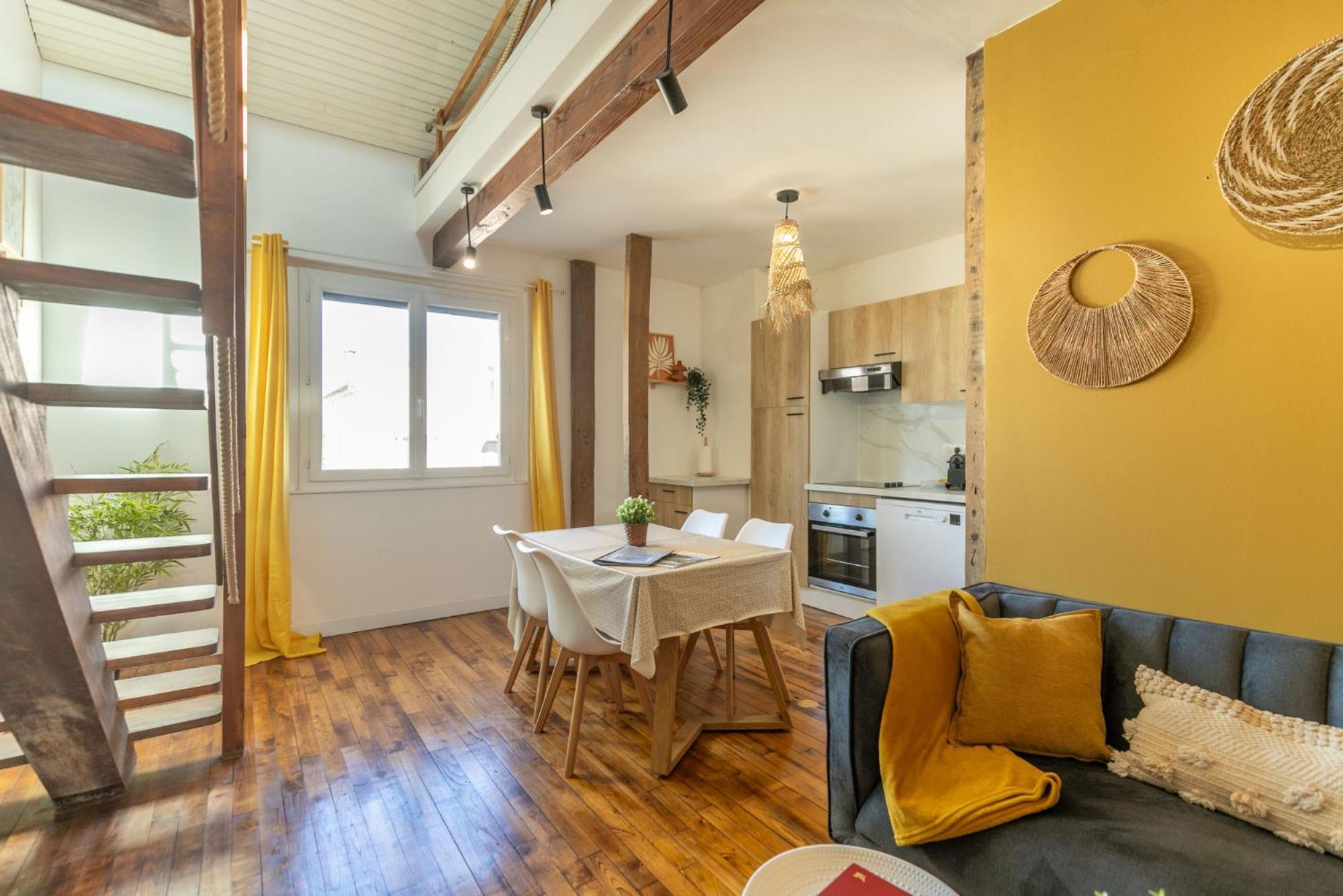 Le Boho - Charmant T3 Avec Climatisation Et Fibre Bergerac Zewnętrze zdjęcie