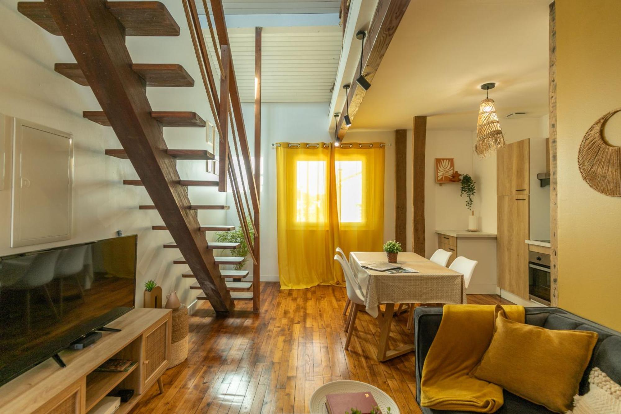 Le Boho - Charmant T3 Avec Climatisation Et Fibre Bergerac Zewnętrze zdjęcie